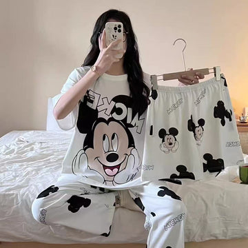 Cute Mickey Mouse Pajama Set
